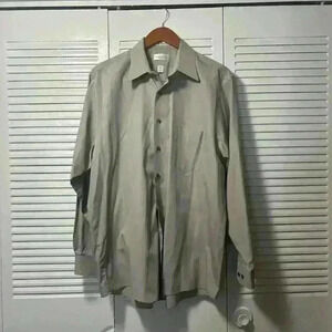 Van Heusen Men 17 34/35 Wrinkle Free Shirt Size XL